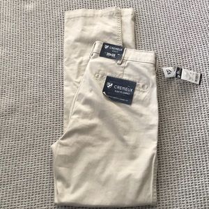 Men’s Cremieux Slim Fit Chino Khaki Pants